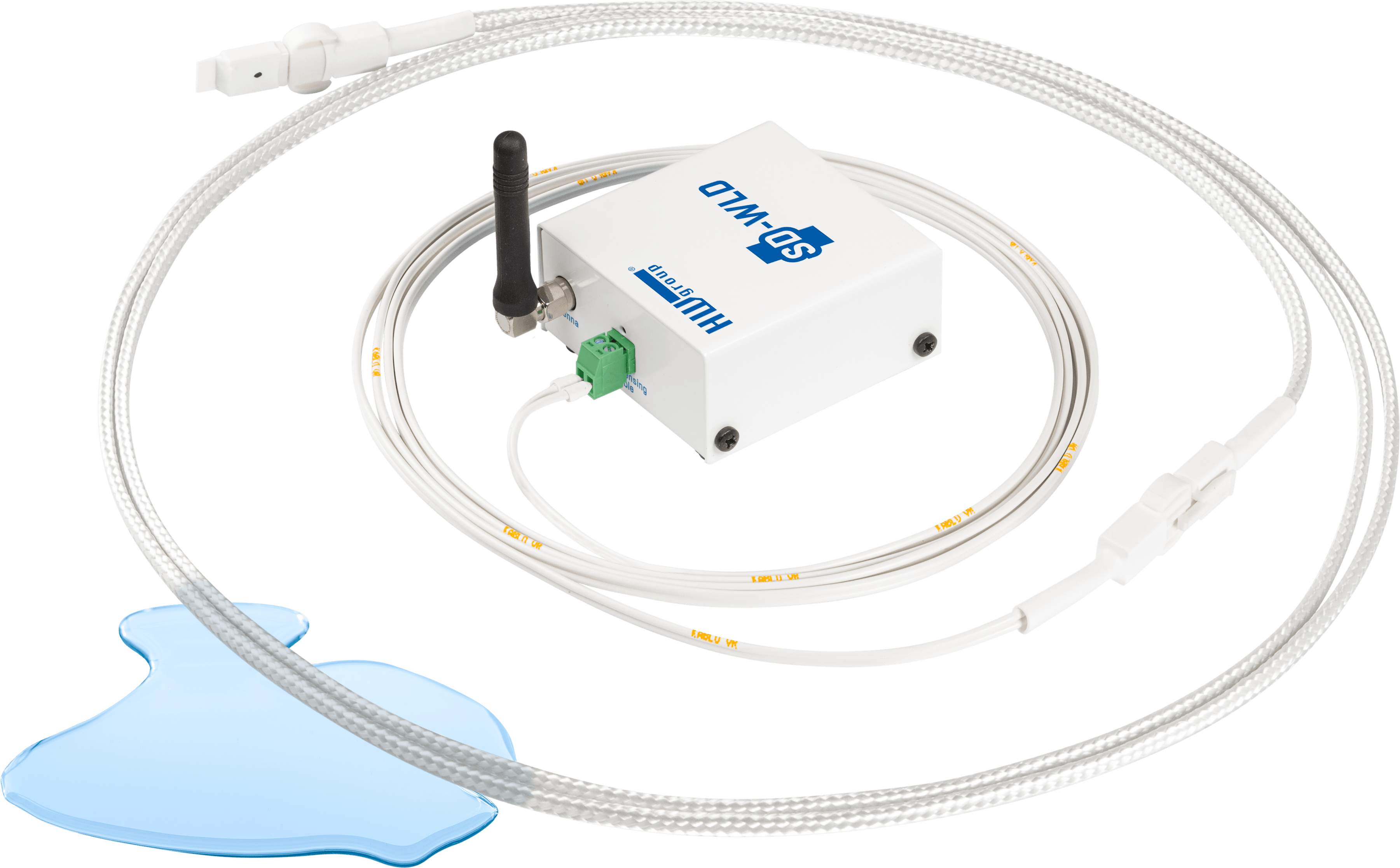 SD-WLD detects Water with sensing cable, even first few drops are detected.