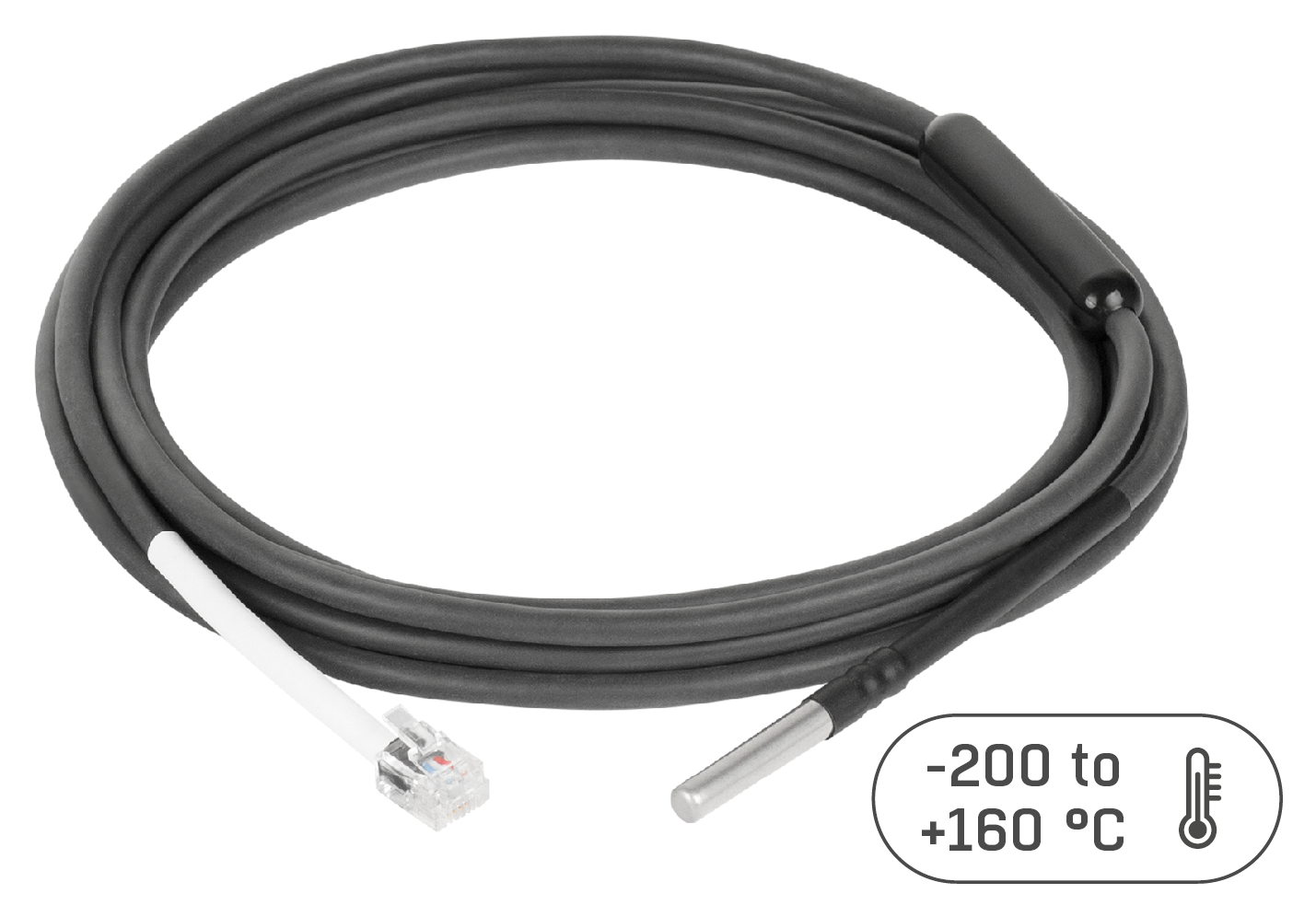 Wireless Ultra-Low Temperature Sensor w/ 1m (3ft) Probe (SS3-110)