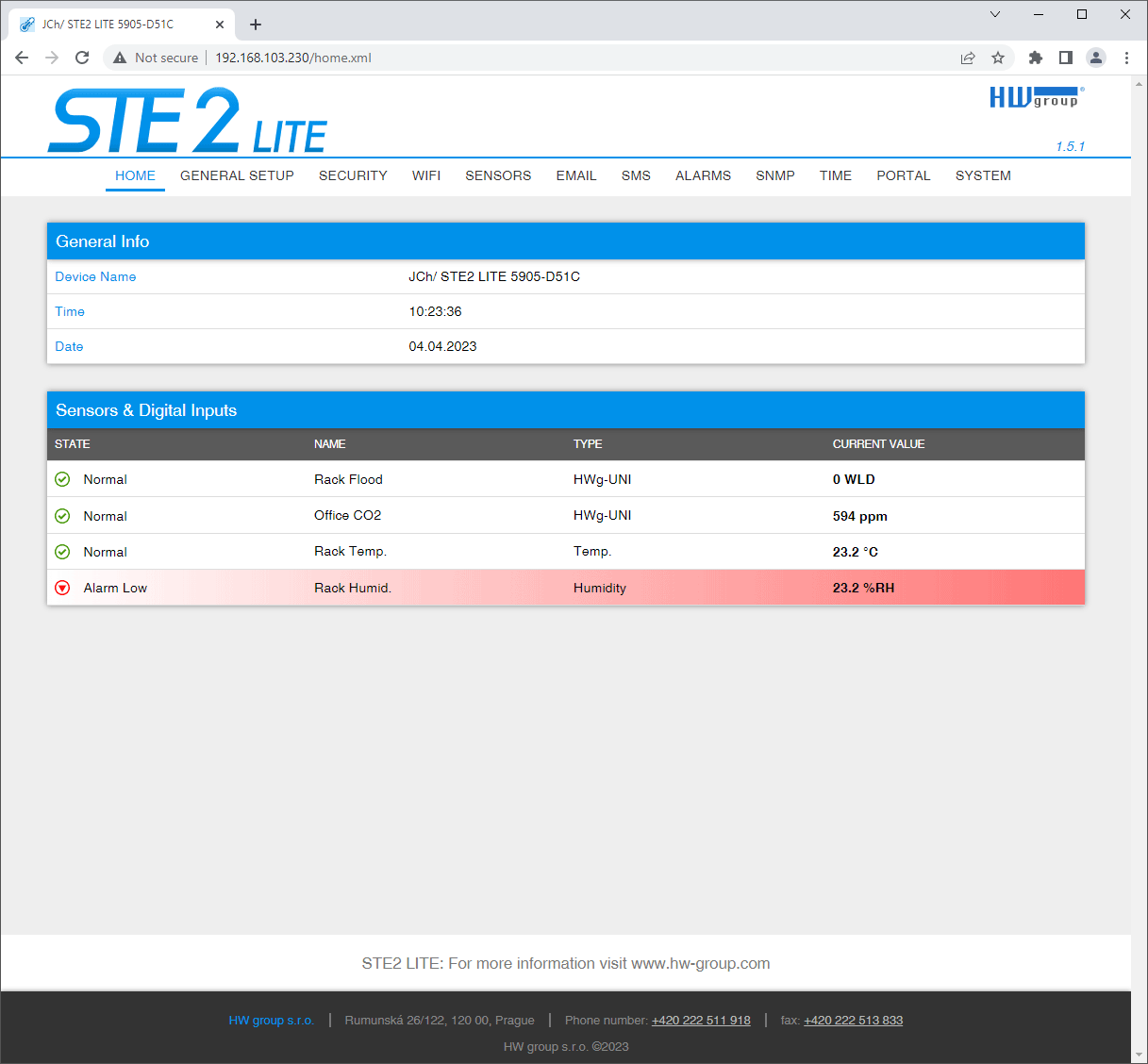 Monitor Temperature at Remote Locations with new STE2 LITE