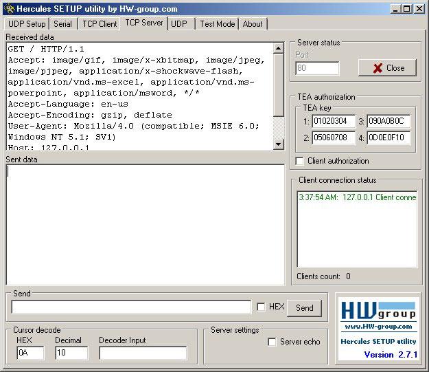serial terminal program windows 10