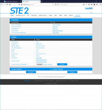 Upgraded design of the dashboard