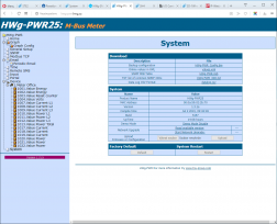 WWW interface with default button in HWg-PWRxx devices