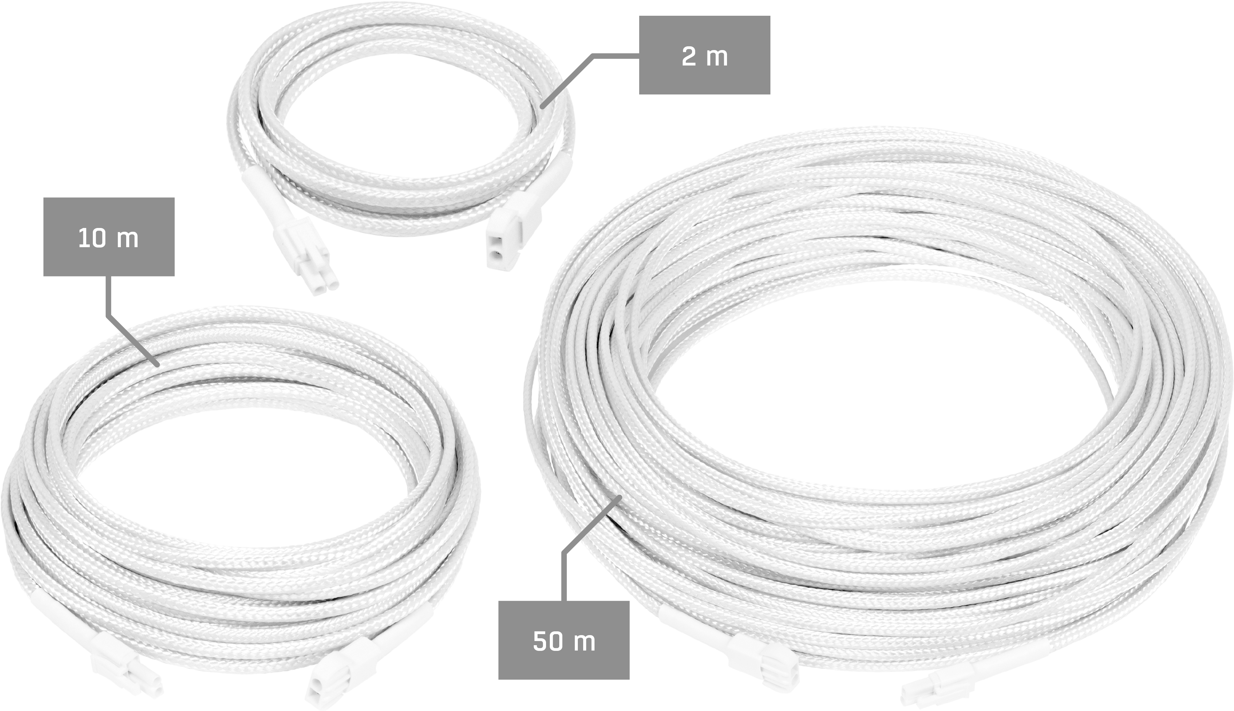 WLD sensing cable detects liquid along the entire length of the cable and few drop is enough to trigger an alarm.